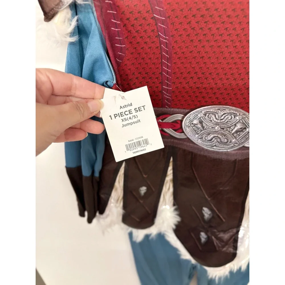 Halloween Costume Astrid How To Train Your Dragon Viking Girl XS 4/5 Fall